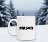 foto 4 mok met naam Mason kado jongensnaam