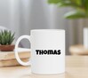 foto 2 mok met naam Thomas kado jongensnaam