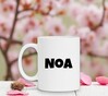foto 2 Noa naam op mok - voornaam cadeau mok - Gepersonaliseerde mok beker met je eigen naam