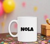 foto 2 Nola naam mok - beker , persoonlijk cadeau gepersonaliseerde beker met naam mokken naam 