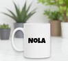 foto 3 Nola naam mok - beker , persoonlijk cadeau gepersonaliseerde beker met naam mokken naam 