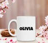 foto 4 Olivia naam koffie mok namen mokken Verjaardag Feestje