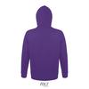 foto 2 Paarse hooded sweater voor mannen unisex paars