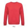 Rood organisch sweatshirts unisex