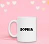 foto 4 Sophia naam op mok - voornaam cadeau mok - Gepersonaliseerde mok beker met je eigen naam 
