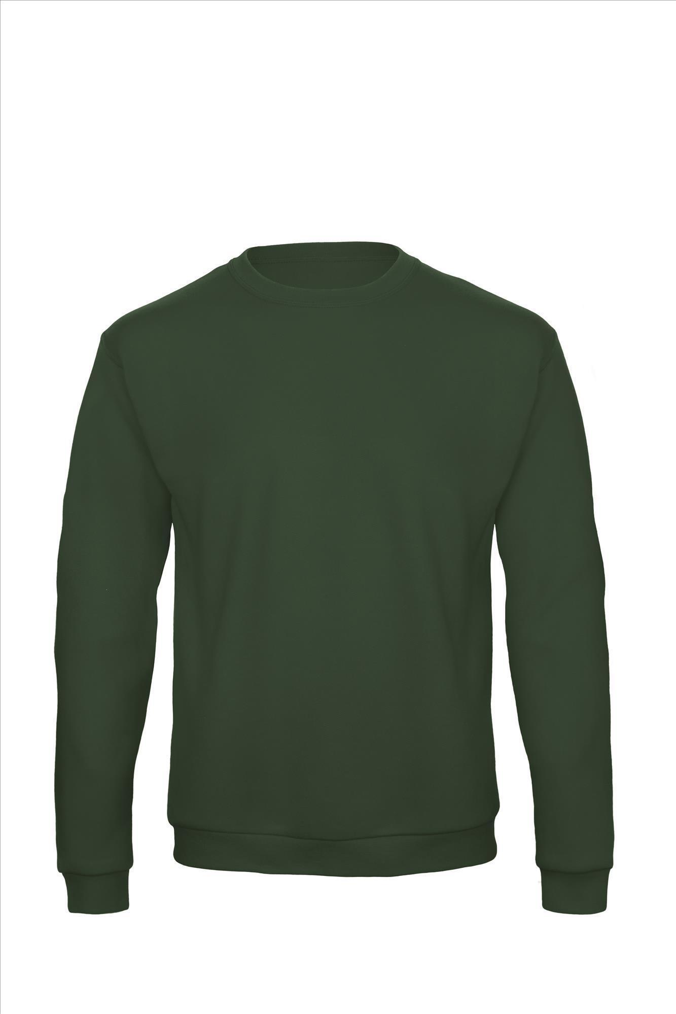 Sweater voor mannen budget bottle green groen