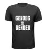T-shirt genoeg is genoeg protest T-shirt protesteren verzetten tegen beleid