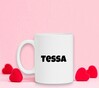 foto 3 Tessa naam mok, persoonlijk cadeau gepersonaliseerde beker met naam mokken naam 