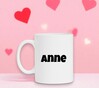 foto 3 Wite Mok met de naam Anne als opdruk mokken naam meisjesnaam mok bedrukken Verjaardag Feestje Relatiegeschenk