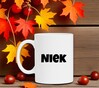 foto 2 Witte mok met de naam Niek jongensnaam
