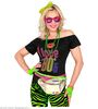 foto 4 80's fashion neon groen accessoires kit set disco