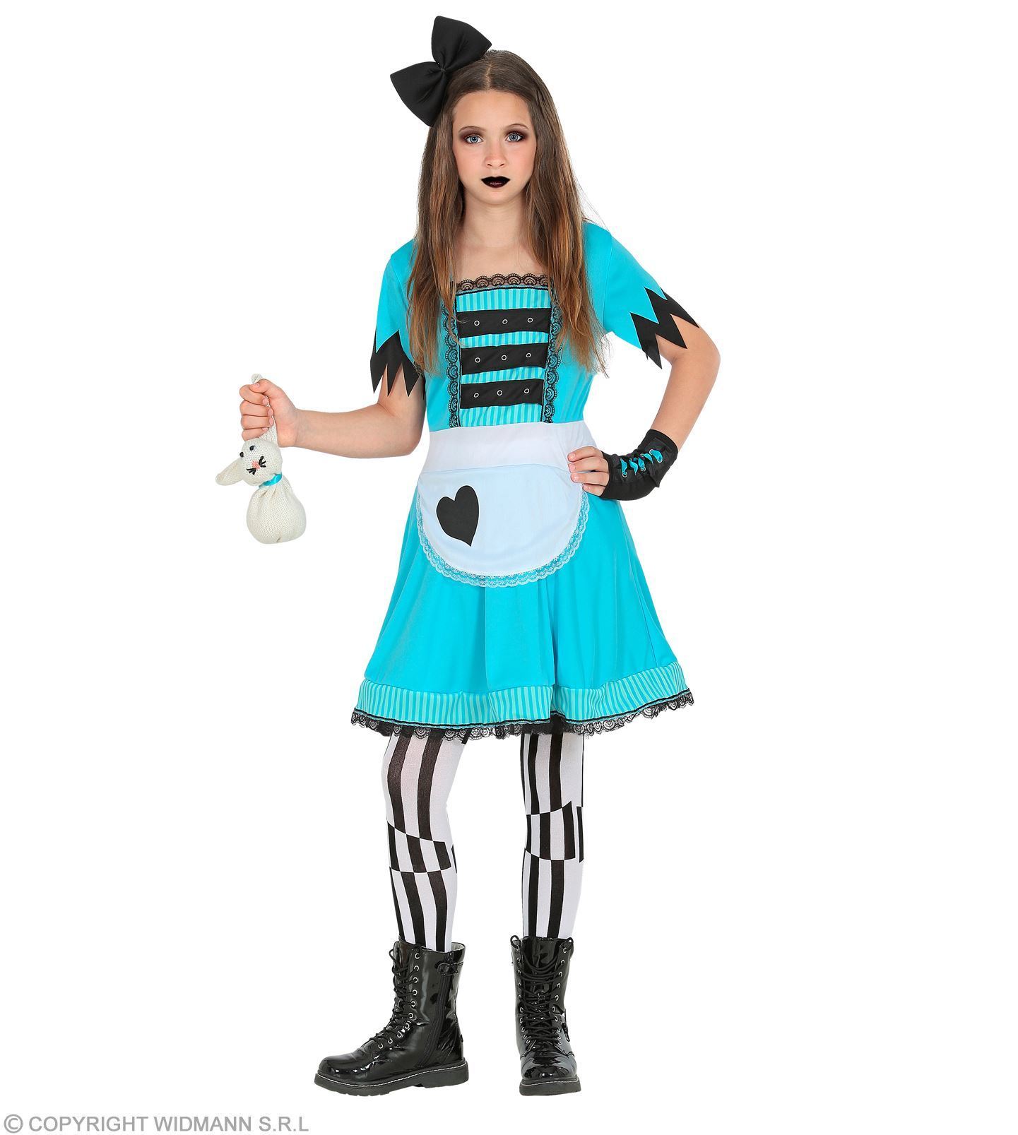 Alice in wonderland meisjes kostuum