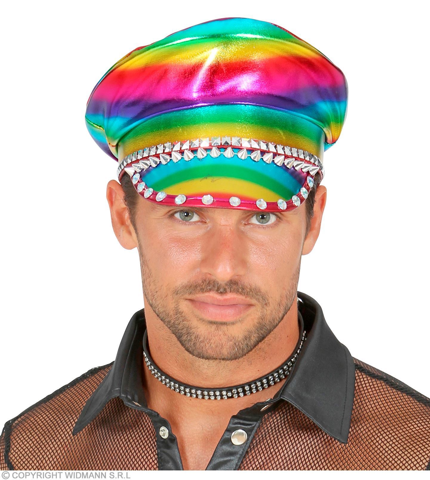 biker cap regenboog gay parade hoed rainbow
