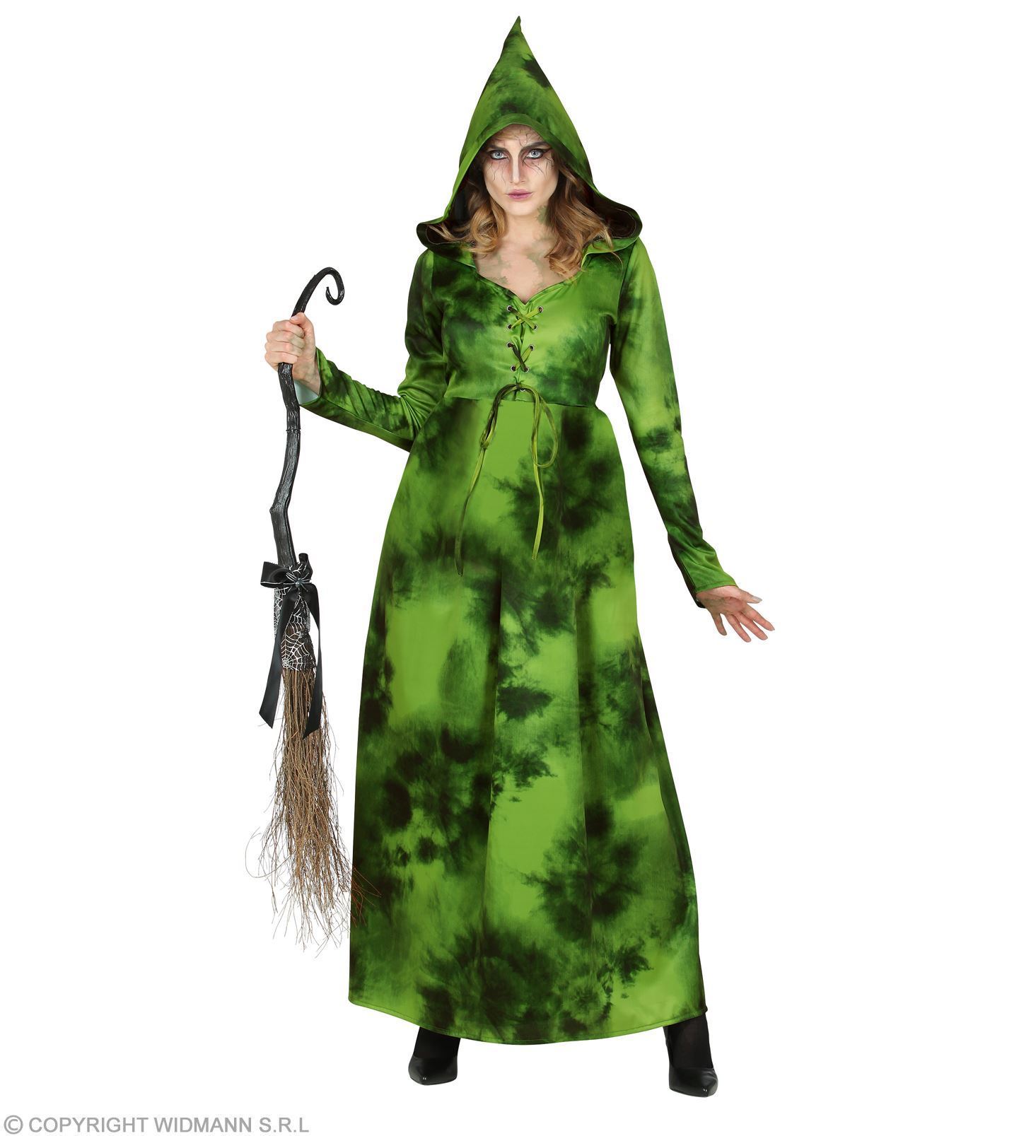 Boze Bos Heksen kostuum groen Moeder Aarde