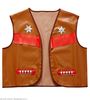 Bruin Cowboy vest volwassen 