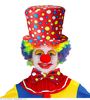 foto 2 Clown hoge hoed en strik clown, rood voor kinderen