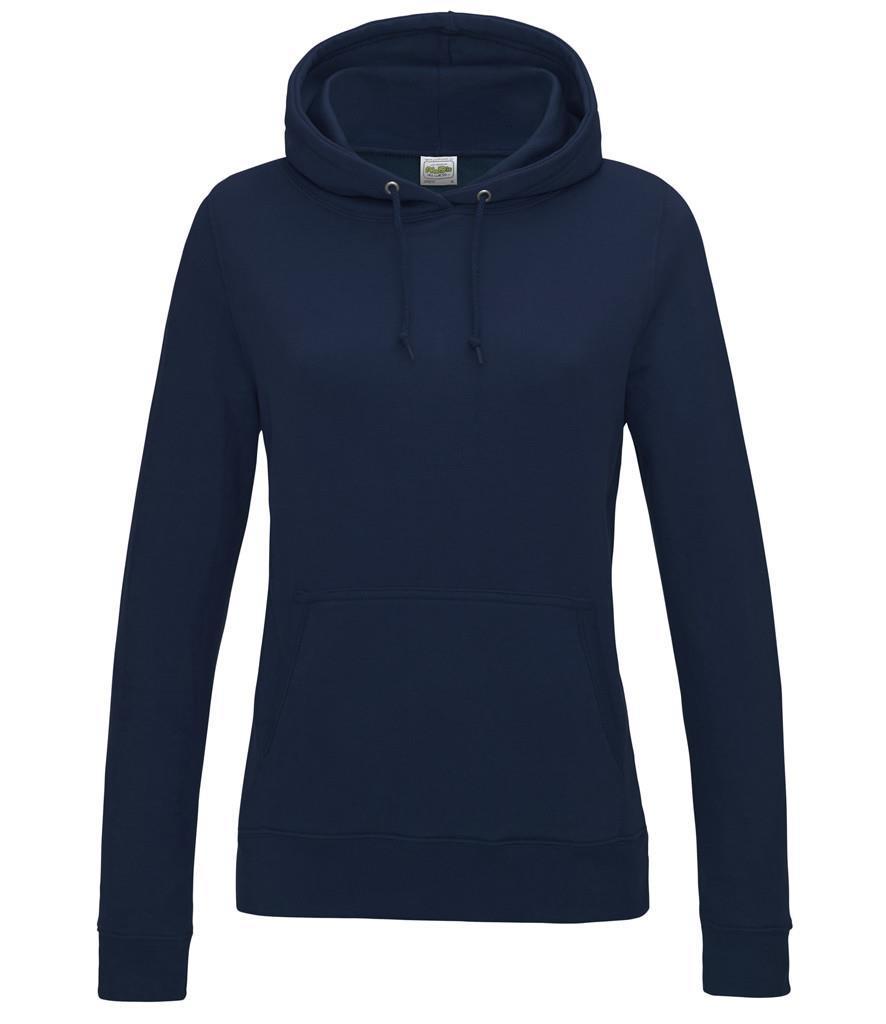 Donker blauw Dames Hoodie Ladies College hooded sweatshirt