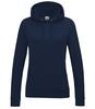 Donker blauw Dames Hoodie Ladies College hooded sweatshirt