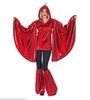Draak kostuum dames rood