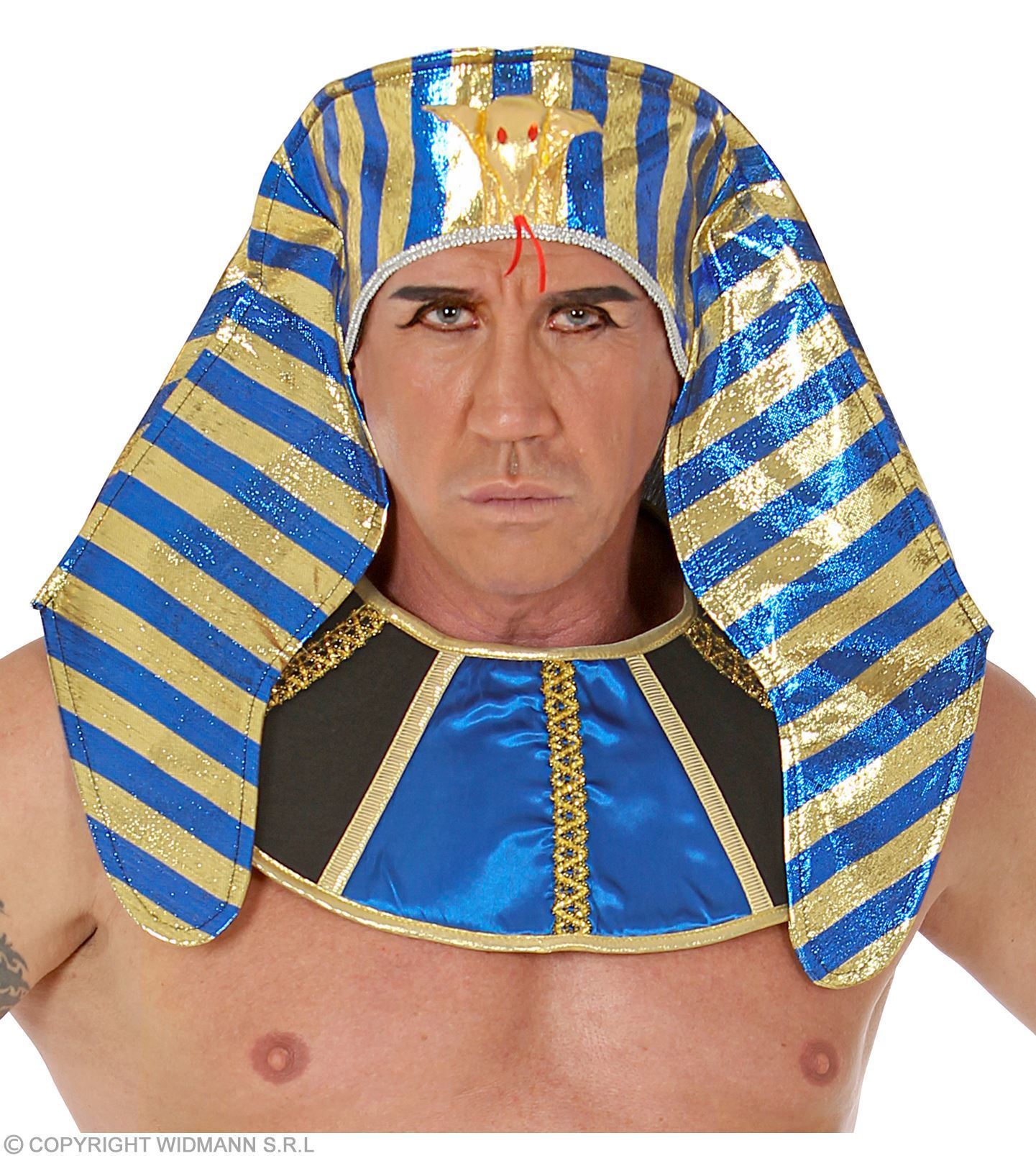 Egyptische oude farao muts hoofdbedekking toetanchamon