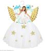 foto 4 engelen set tutu met vleugels kinderen