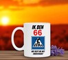 foto 4 Feestelijke verjaardag mok orgineel en grappig leeftijd 66 jaar cadeau man