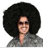 foto 2 Ga terug naar de jaren 70 met deze zwarte afro disco pruik  het ultieme accessoire voor themafeesten disco party's en foute feestjes