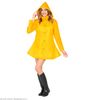 gele regenjas Greta kostuum verkleden Carnaval.