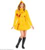 foto 4 gele regenjas Greta kostuum verkleden Carnaval.