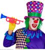foto 3 Gestippelde clowns hoed met haar volwassen