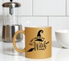 foto 2 Gouden glitter koffie mok don't make me flip my witch switch