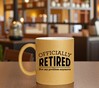 foto 3 gouden mok officially retired not my problem pensioen cadeau glitter