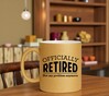 foto 4 gouden mok officially retired not my problem pensioen cadeau glitter