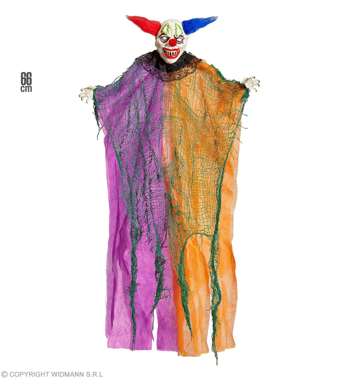Griezel clown decoratie pop killer clown pop