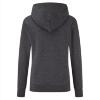 foto 2 Grijze Dames sweater Lady-Fit met gevoerde capuchon hooded grijs