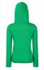 foto 2 Groene Dames sweater Lady-Fit met gevoerde capuchon hooded groen kelly green