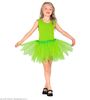 Groene Fonkelende tutu voor kinderen