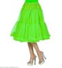 Groene tulle rok met petticoat dames