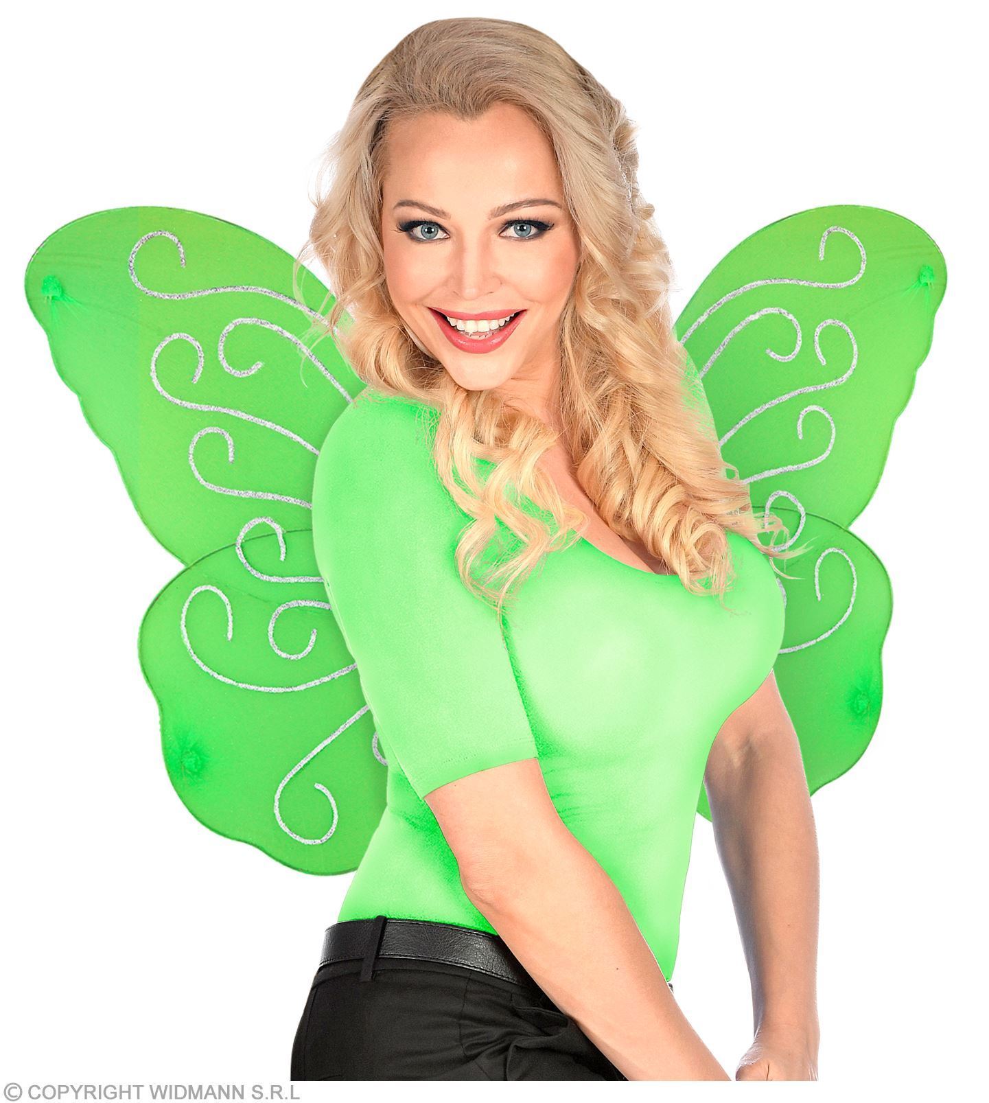 Groene vlinder vleugels, groen vlindervleugels