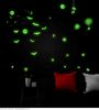 foto 2 halloween decoratie stickers glow in the dark