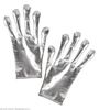 foto 4 handschoenen ruimtewezens volwassen zilver ruimte space