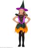 foto 2 Heksen jurkje met hoed voor meisje kostuum in prachtige kleuren Halloween