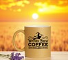 foto 4 Heksen koffie mok met gouden glitters witches brew coffee halloween