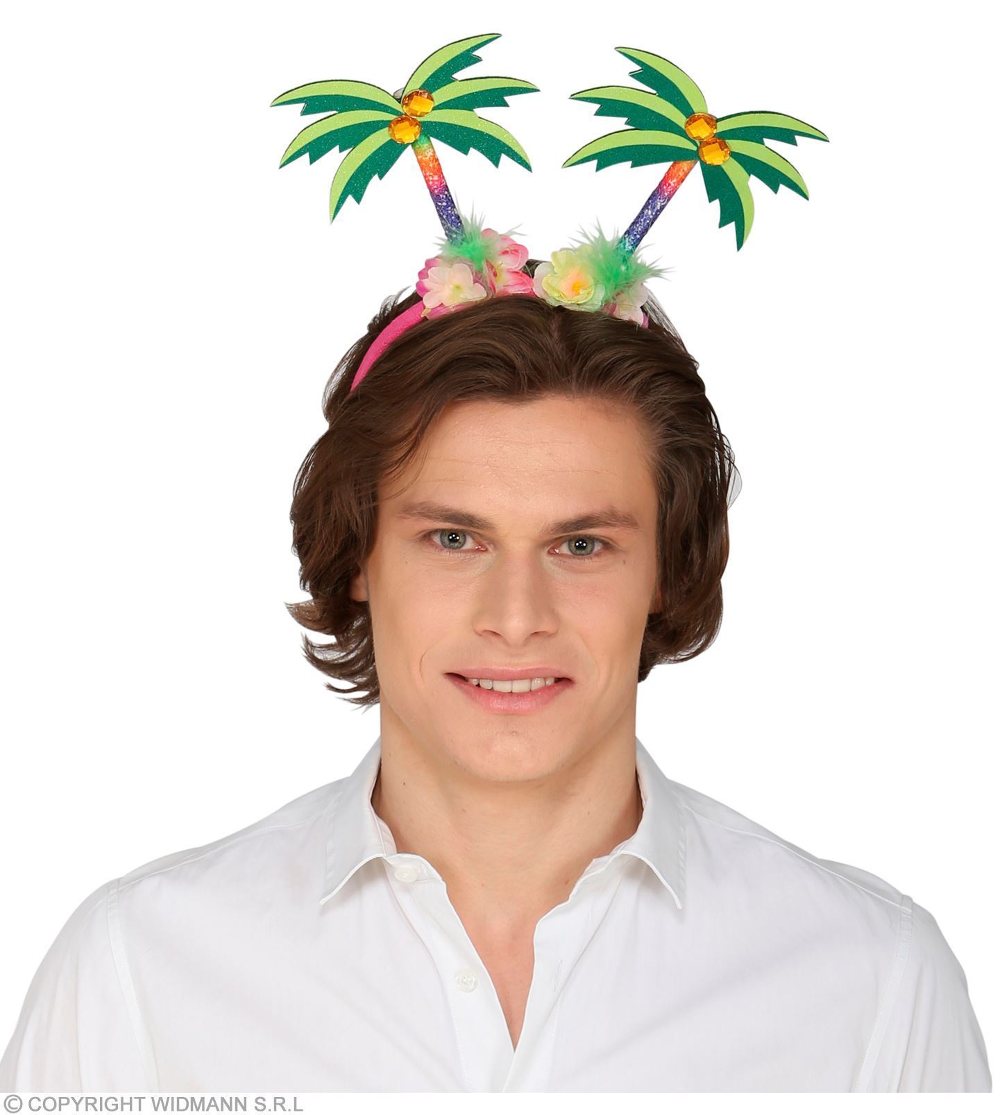 hoofdbopper palmboom diadeem met palmbomen op je kop tropical tropisch