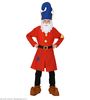 Kabouter kostuum kinderen jongen rood