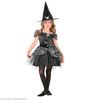 foto 2 Magische heksenjurk voor meisjes met Spinnenweb motief en hoed