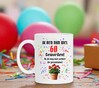 foto 3 Mok cadeau geschenk leeftijd zestig jaar ik zit nog niet achter de geraniums