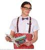foto 3 Nerd set bretels, vlinderdas, bril