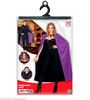 foto 6 Omkeerbare cape vampier 130cm, zwart paars Halloween