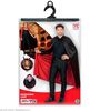 foto 5 omkeerbare cape vampier 130cm, zwart rood Halloween